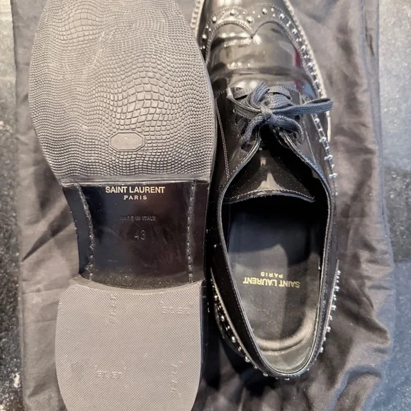 Saint Laurent Studded Derby Size 43 - Picture 5 of 8